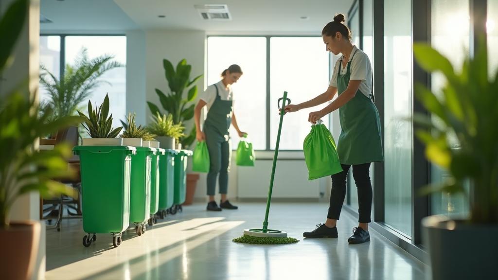 Nachhaltigkeit in der Gebäudereinigung: Unser Beitrag zum Umweltschutz